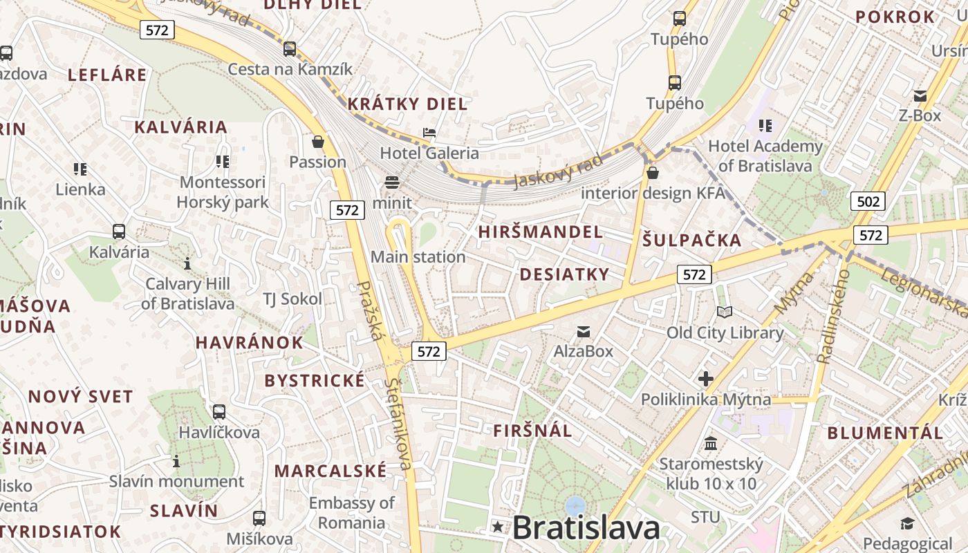 map